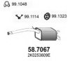 ASSO 58.7067 End Silencer